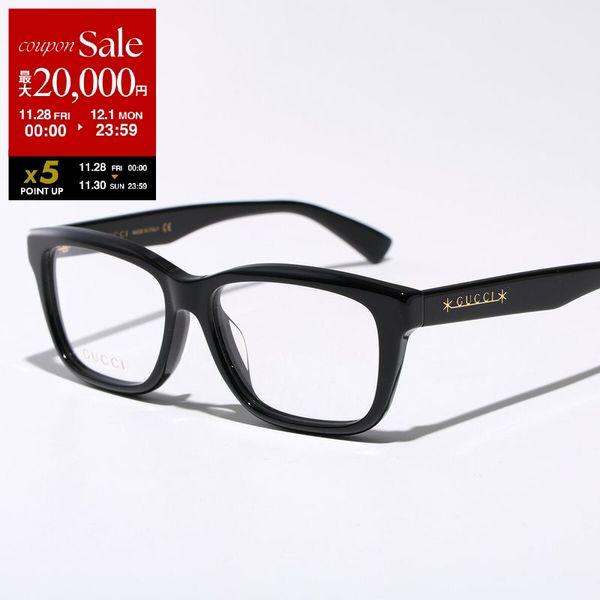 GUCCI（グッチ） メガネ GG1177OA メンズ ウェリントン型 ロゴ セル