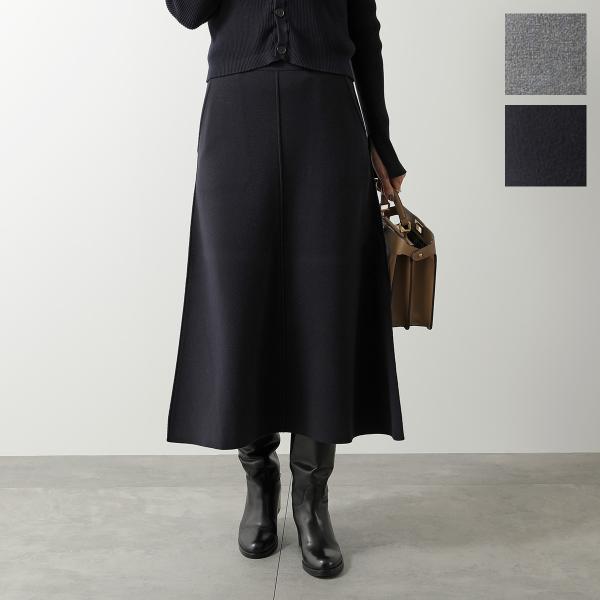 最高級ライン 白タグ MaxMara フレアスカート マーメイド 40 Max Mara MAX MARA マックスマーラ ニットスカート VORTICE