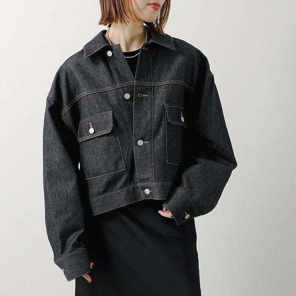 【LADIES】デニムレースキリカエブルゾン ブラック　FREE SIZE LADIES】デニムレースキリカエブルゾン ブラックFREE SIZE