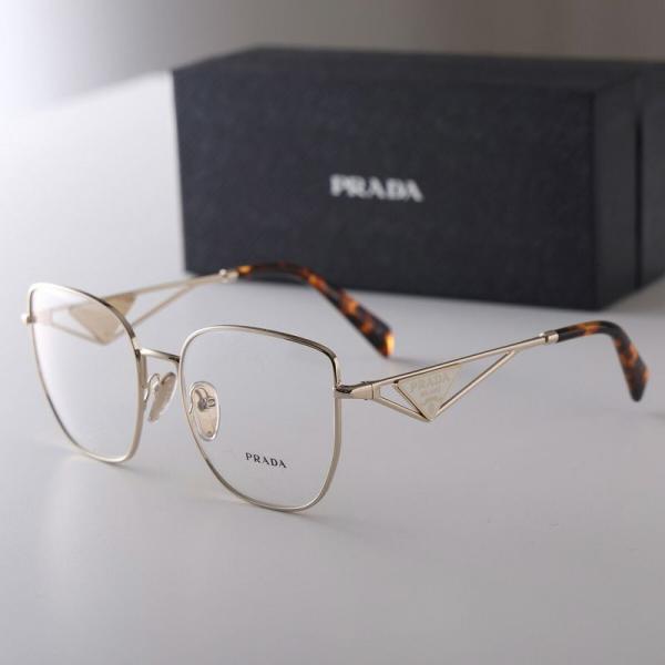 PRADA（プラダ） メガネ VPR A54-D レディース バタフライ型 メタル
