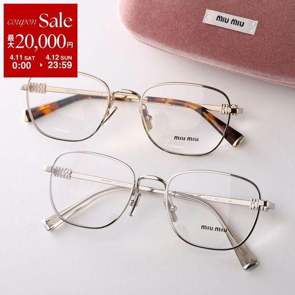 miu miu（ミュウミュウ） メガネ VMU 50W レディース ウェリントン型