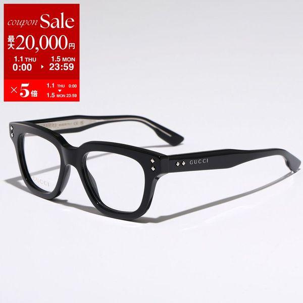 GUCCI（グッチ） メガネ GG1219O メンズ レディース ウェリントン型