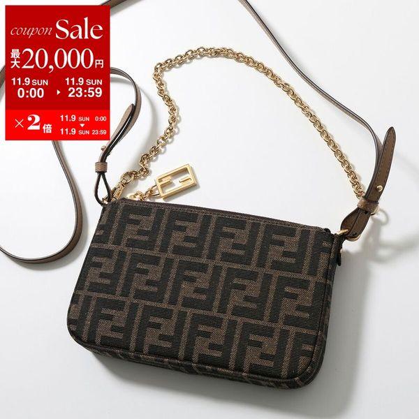 新着【Fendi】バゲット ショルダーバッグ FENDI フェンディ ショルダーバッグ BAGUETTE バゲット 8BS073