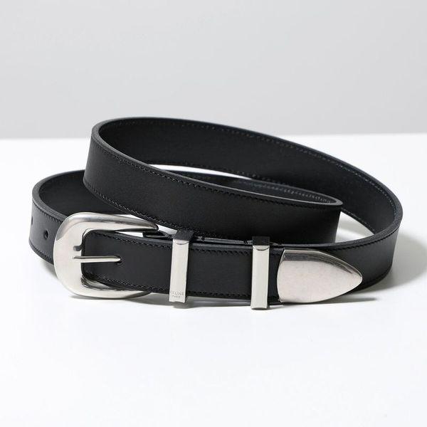 CELINE セリーヌ ベルト Medium 25MM ミディアム 45BBX3AJG.38SI