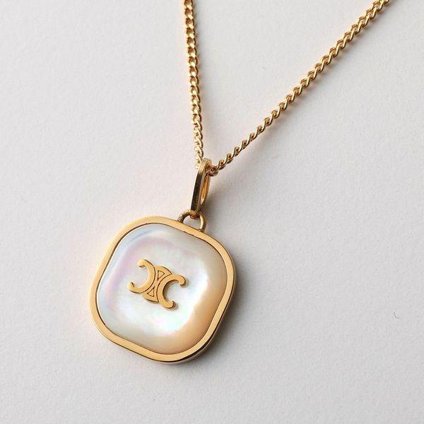 CELINE セリーヌ ネックレス ゴールド 大人気】CELINE セリーヌ ネックレス トリオンフ ゴールド