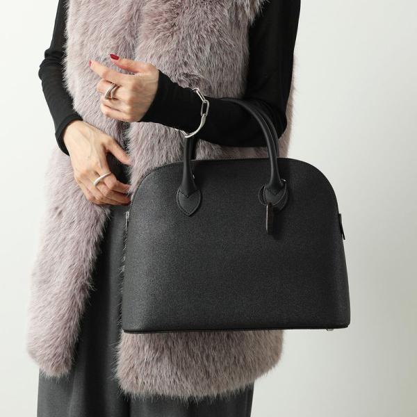 THE PURSE ザパース ハンドバッグ CAVIAR SEMICIRCLE M レディース