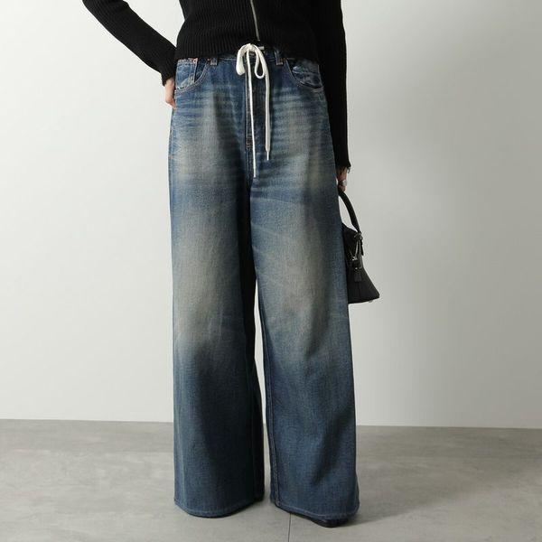 MM6 S52LA0162 ドローコードワイドデニムパンツ 楽天市場】未使用◎正規品 MM6 エムエムシックス S52LA0162