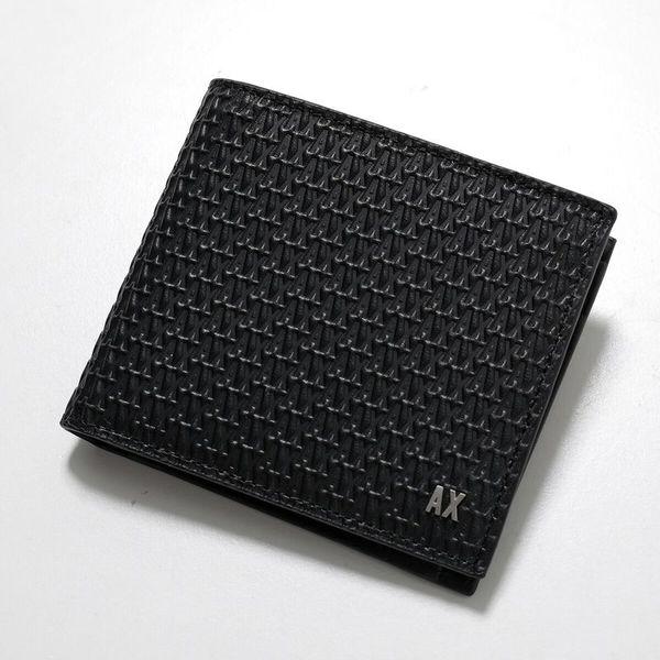 ◆新品未使用◆ ARMANI EXCHANGEロゴ キーリング&折りたたみ財布セット  アルマーニエクスチェンジ 新品未使用 アルマーニエクスチェンジ 二つ折り財布 キーリングセット