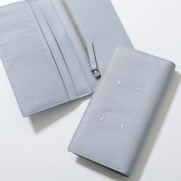 Maison Margiela /SA1UI0021 P4745 二つ折り長財布 Maison Margiela メゾンマルジェラ 4ステッチ グレインレザー 長財布