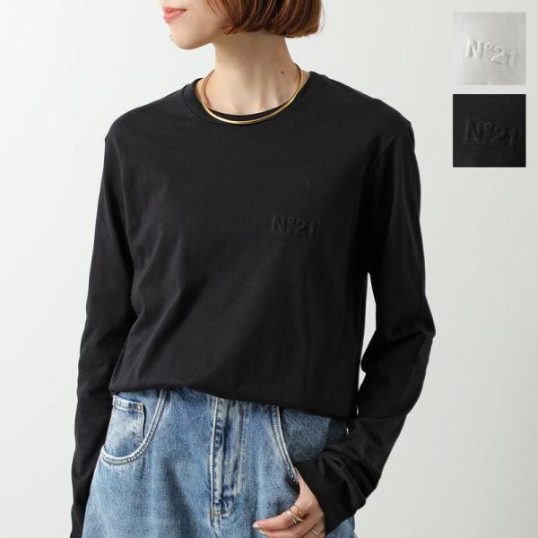 ぬーん N°21（ヌメロヴェントゥーノ） Tシャツ F071 4157 レディース 長袖