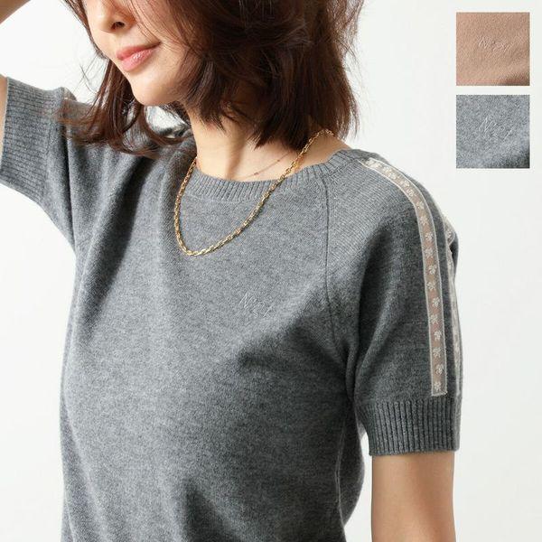 N°21（ヌメロヴェントゥーノ） ニット A026 7077 レディース 半袖