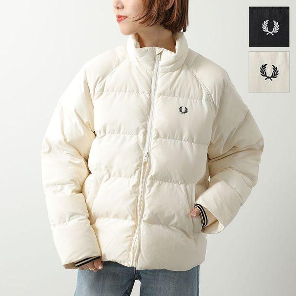 美品 FRED PERRY　フレッド ペリー 中綿 ブルゾン ジャンパー ◇FRED PERRY（フレッドペリー） フード付きジャケット（中綿コート