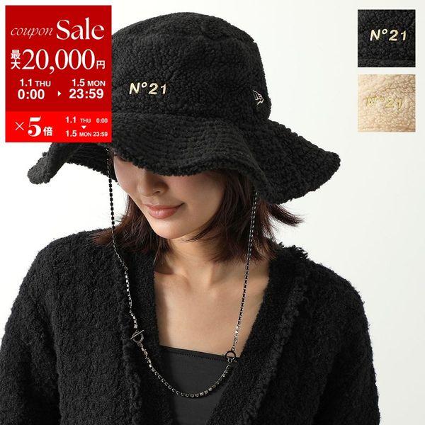 N°21 GARAG VENTUNO バケットハット 黒 N°21（ヌメロヴェントゥーノ） × NEW ERA ニューエラ コラボ バケット