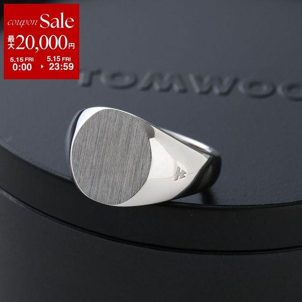 トムウッド TOM WOOD Joe Ring Satin 52 シルバー925 Joe Ring Satin - 925 Silver | UP THERE