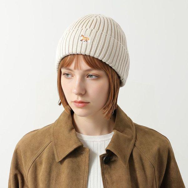 ★新品★即発送★ maison kitsuneメゾンキツネ ニット帽 ビーニー org.jpg