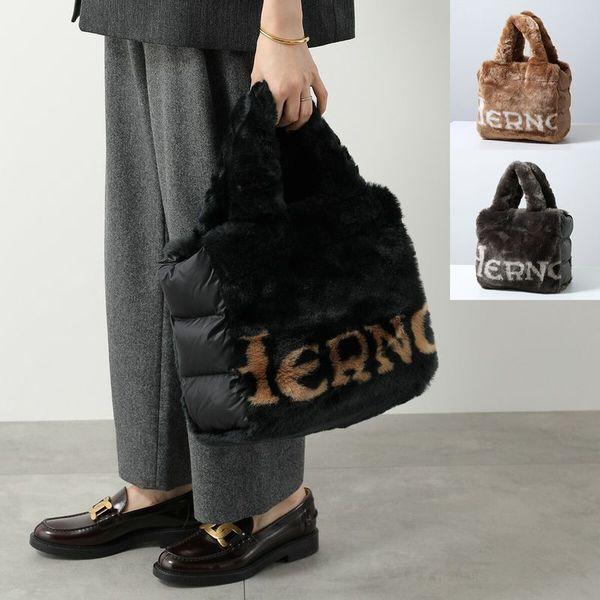 HERNO ヘルノ ハンドバッグ BAG00011D 12422 レディース フェイク