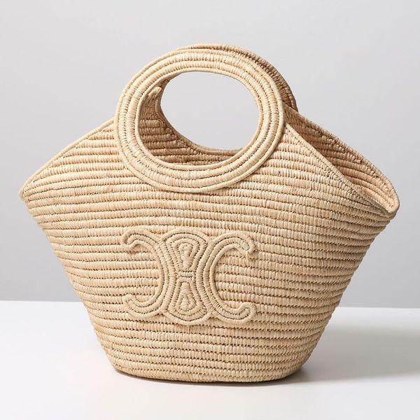 セリーヌ　かごバッグ　パニエ CELINE（セリーヌ） かごバッグ Braided Panier ブレーテッドパニエ