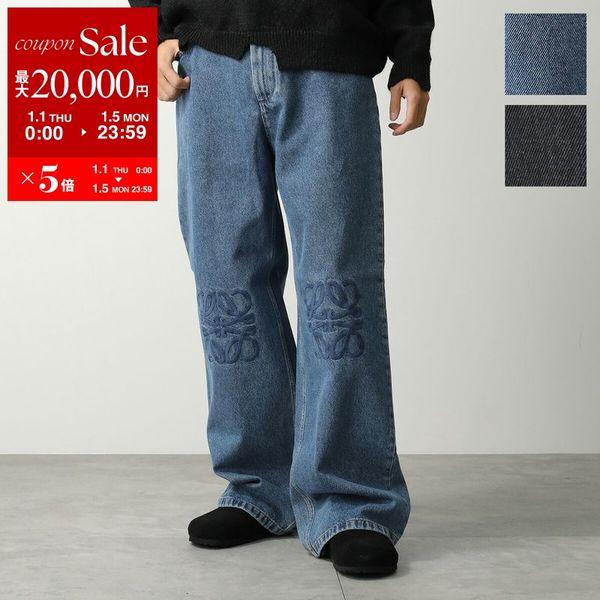LOEWE ロエベ アナグラム デニム ストレート LOEWE（ロエベ） ジーンズ ANAGRAM BAGGY JEANS アナグラム S359Y11X