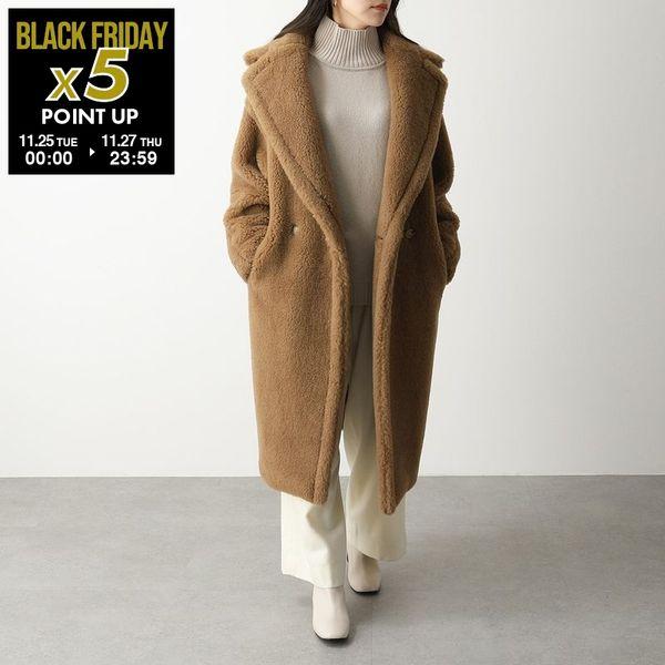 極希少　MaxMara マックスマーラ　テディベアコート　最高級白タグ　シルク Max Mara（マックスマーラ） 【サイズ限定特価】MAX MARA ファーコート