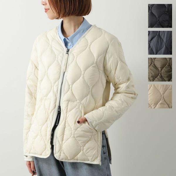 TAION タイオン ダウンジャケット MILITARY V NECK W-ZIP DOWN JKT