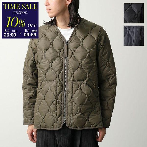 TAION タイオン ダウンジャケット MILITARY V NECK W-ZIP DOWN JKT