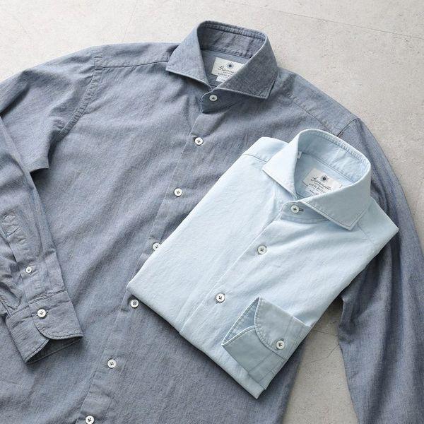 GIANNETTO（ジャンネット） シャツ VINCI FIT ヴィンチフィット AC354