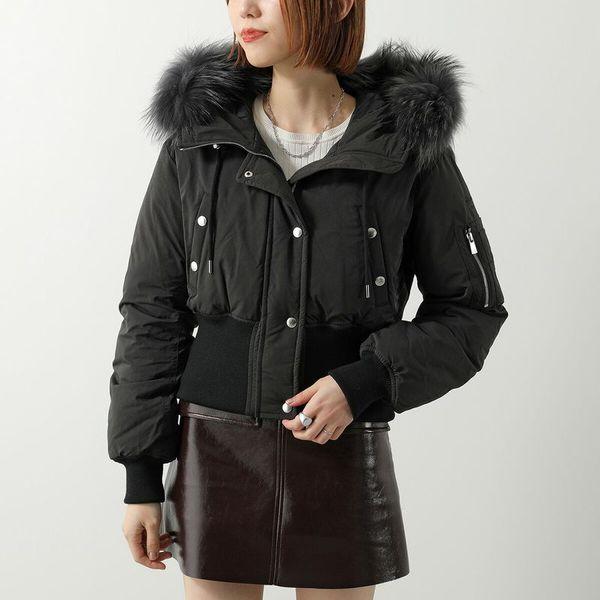 美品　TATRAS タトラス　シャイニーブラック　ダウンジャケット ファーフード 美品 TATRAS タトラス シャイニーブラック ダウンジャケット ファーフード