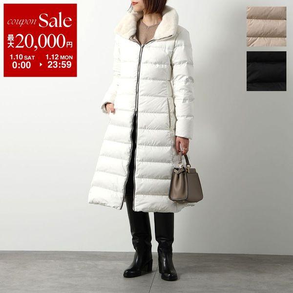 美品！HERNO ヘルノ　ハイブリットダウンコート　ロングダウン　オフホワイト 楽天市場】【新春SALE・最大2万円OFFクーポン1/1～5限定】HERNO ヘルノ
