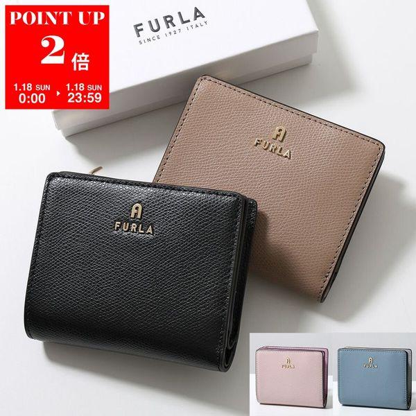 FURLA フルラ 二つ折り財布 小銭入付き カメリア WP00307 ARE000 4352S CAMELIA S レディース ブルー FURLA（フルラ） 二つ折り財布 CAMELIA S カメリア WP00307 ARE000