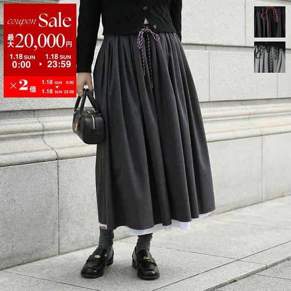 Dignite collier（ディニテコリエ） ギャザースカート 80256515