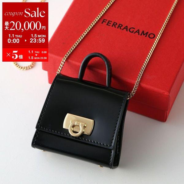 新品未使用 Ferragamo AirPodsケース レザー 箱付き FERRAGAMO（フェラガモ） イヤホンケース 220486 765929 レディース