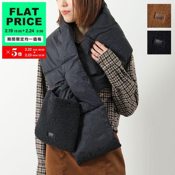 UGG（アグ） マフラー W AW UGGfluff PACKABLE SCARF フラッフ