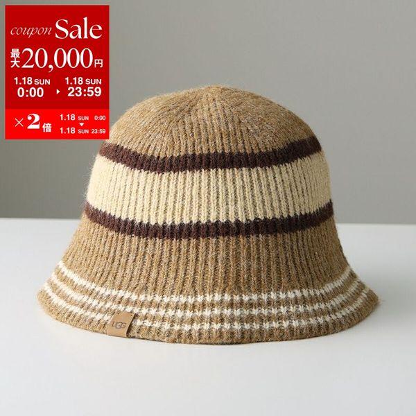 UGG バケットハット UGG(アグ) ロゴ ムートン バケット ハット 関税送料込 (UGG/ハット