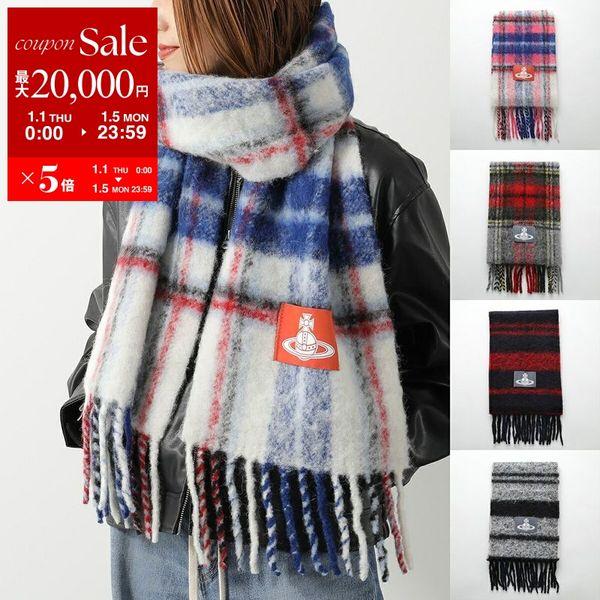 Vivienne Westwood Scarf マフラー 8103014F Vivienne Westwood（ヴィヴィアンウエストウッド） マフラー CHUNKY