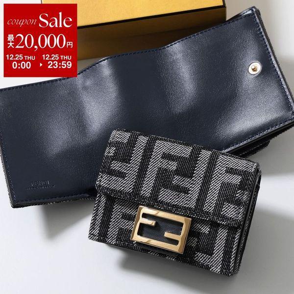 FENDI（フェンディ） 三つ折り財布 Baguette バゲット 8M0395 AUT4
