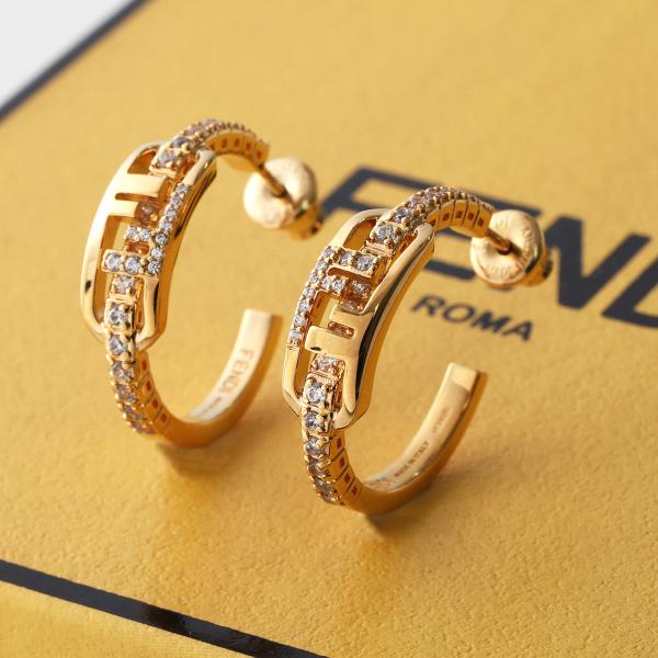 FENDI（フェンディ） フープピアス OLOCK オーロック 8AL177 ATEP