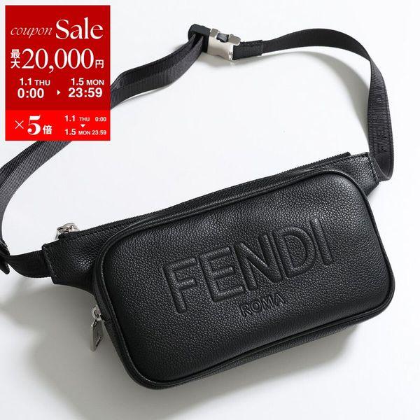 FENDI（フェンディ） ボディバッグ 7VA605 AMAC メンズ レザー クロス