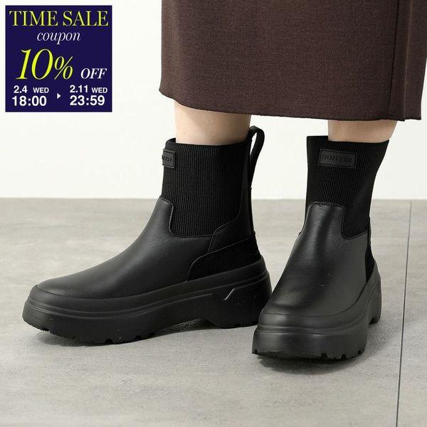 HUNTER メッシュショートブーツ ハンター HUNTER 【メンズ】メッシュショートブーツ （BLK