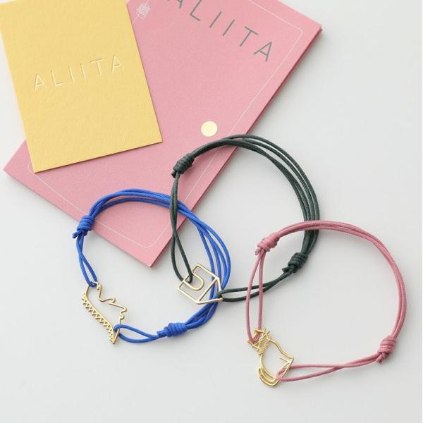 ALIITAアリータ☆CasitaPuraお家モチーフコードブレスレット！レア♡ ALIITAアリータ☆CasitaPuraお家モチーフコードブレスレット！レア