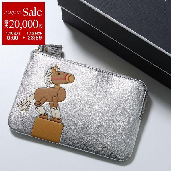 美品 アニヤハインドマーチ ポーチ サーカス ANYA HINDMARCH（アニヤ・ハインドマーチ） ポーチ Zip Loose Pocket