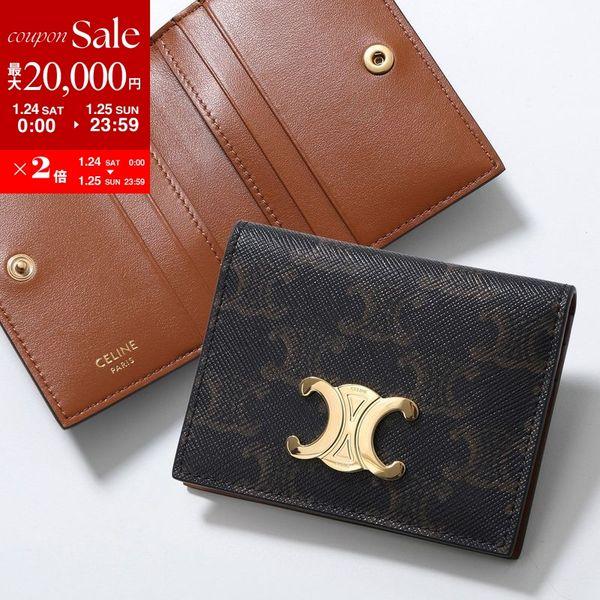 セール！極美品⭐︎セリーヌCELINE トリオンフキャンバス &カードケース CELINE（セリーヌ） カードケース 10P352CQH.04LU レディース