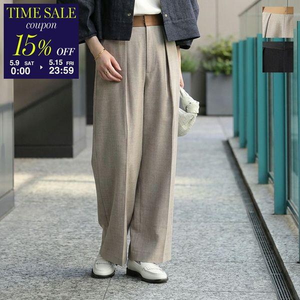 cloche（クロッシェ） クロシェ タックパンツ 86004 レディース