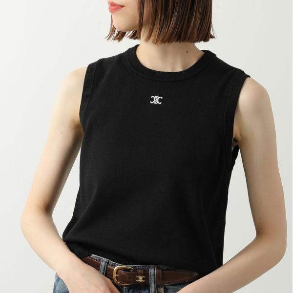 CELINE（セリーヌ） ニットベスト Triomphe トリオンフ RX0I70100.38NO