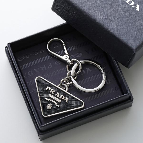 PRADA（プラダ） キーリング 2PP08 053 メンズ サフィアーノレザー