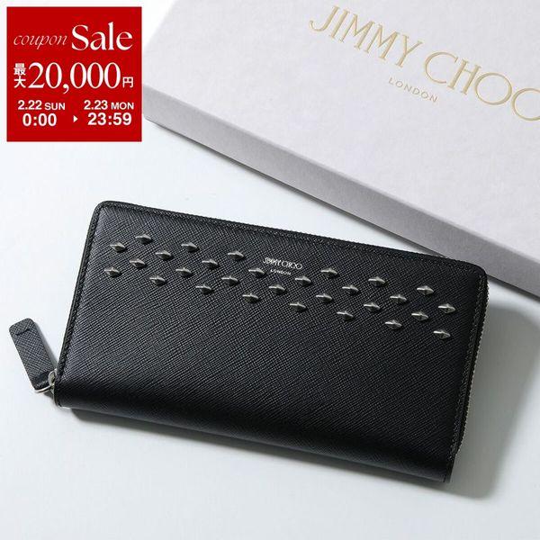 JIMMY CHOO（ジミーチュウ） ラウンドファスナー長財布 PHELIX/U TLJ