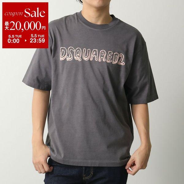 新品タグ付 DSQUARED2 ディースクエアード Tシャツ トップス 半袖 DSQUARED2（ディースクエアード） Tシャツ S74GD1358 D20014 メンズ