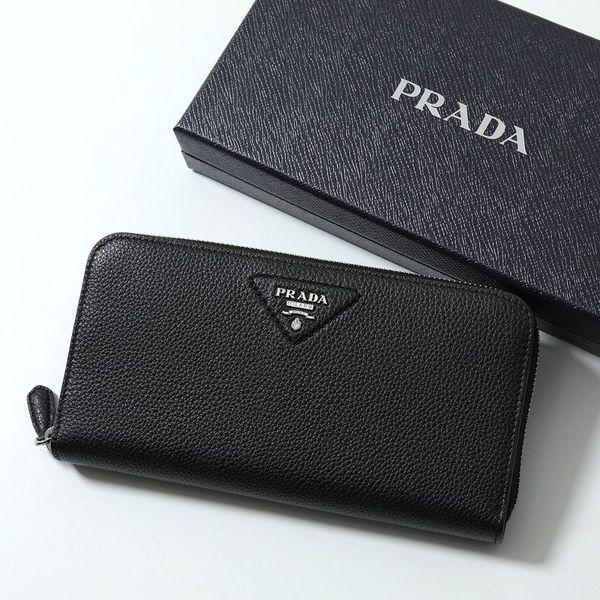 PRADA（プラダ） ラウンドファスナー長財布 1M506 2BBE レディース