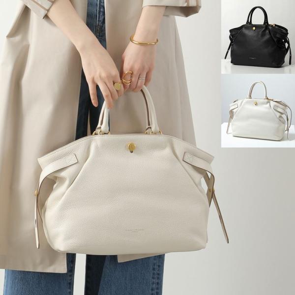 GIANNI CHIARINI ハンドバッグ　本革　レザー GIANNI CHIARINI（ジャンニ キアリーニ） ハンドバッグ ARETHA アレサ