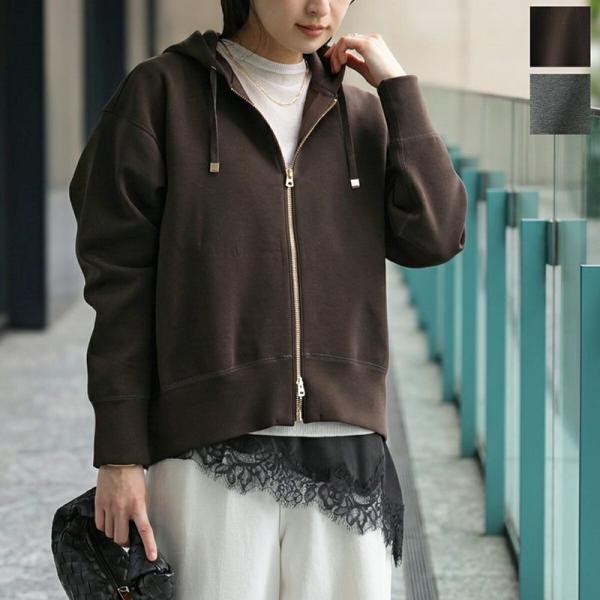 COLMAR レディースパーカー　Sサイズ marmors（マルモア） ジップアップパーカー fukafuka parka 226109004