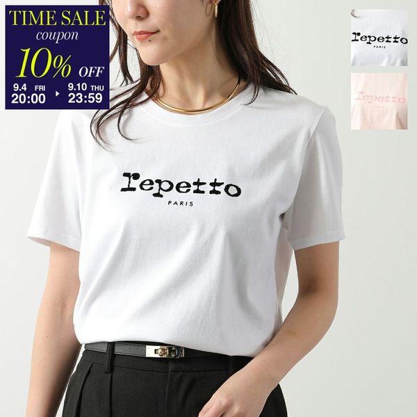 repetto（レペット） 半袖 Tシャツ S0701 レディース ロゴ カットソー